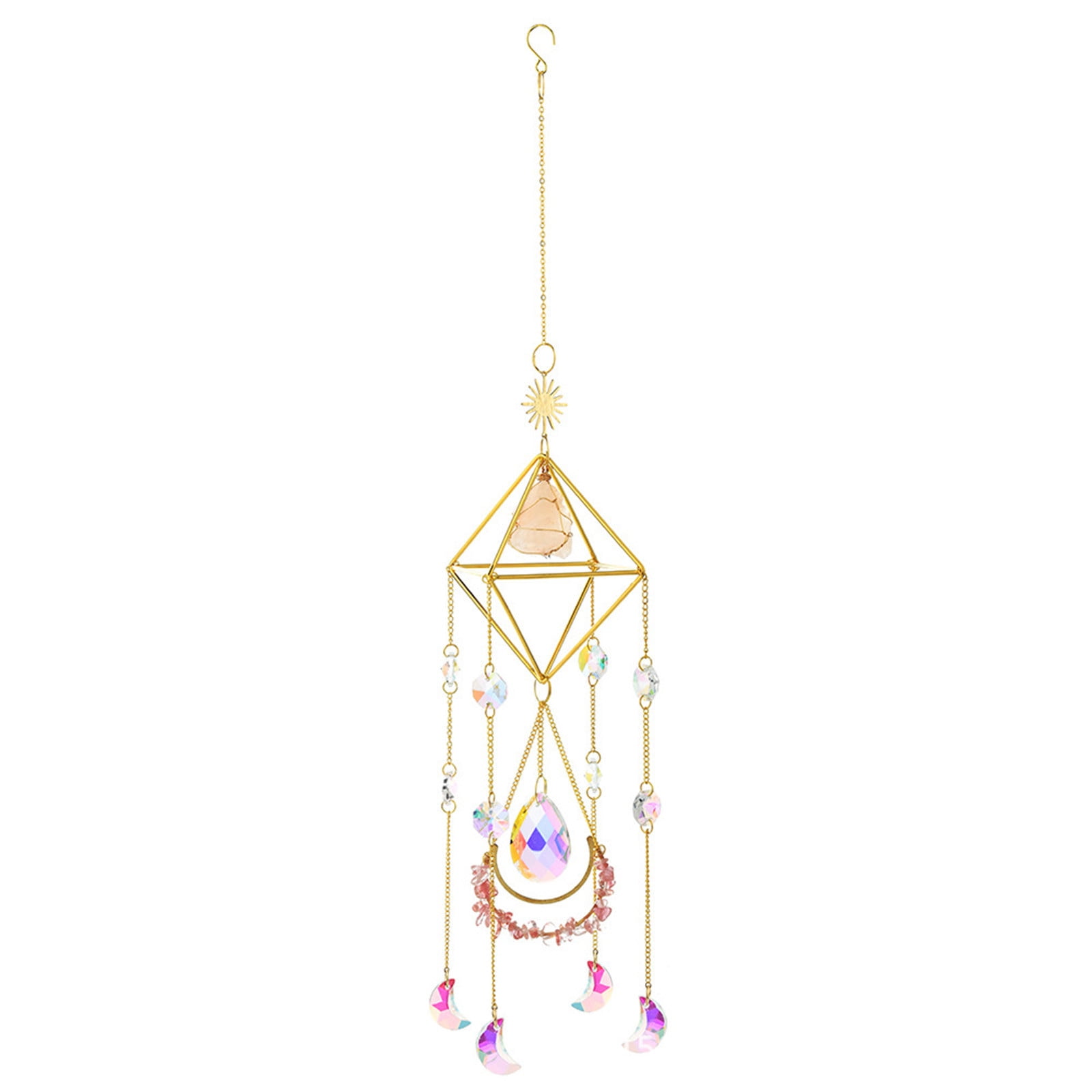 Suncatchers Hanging Wind Chime Large Deep Wind Chimes Rain Chimes Bells