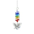 Suncatchers Hanging Wind Chime Style Garden Suncatcher Rainbow Handmade