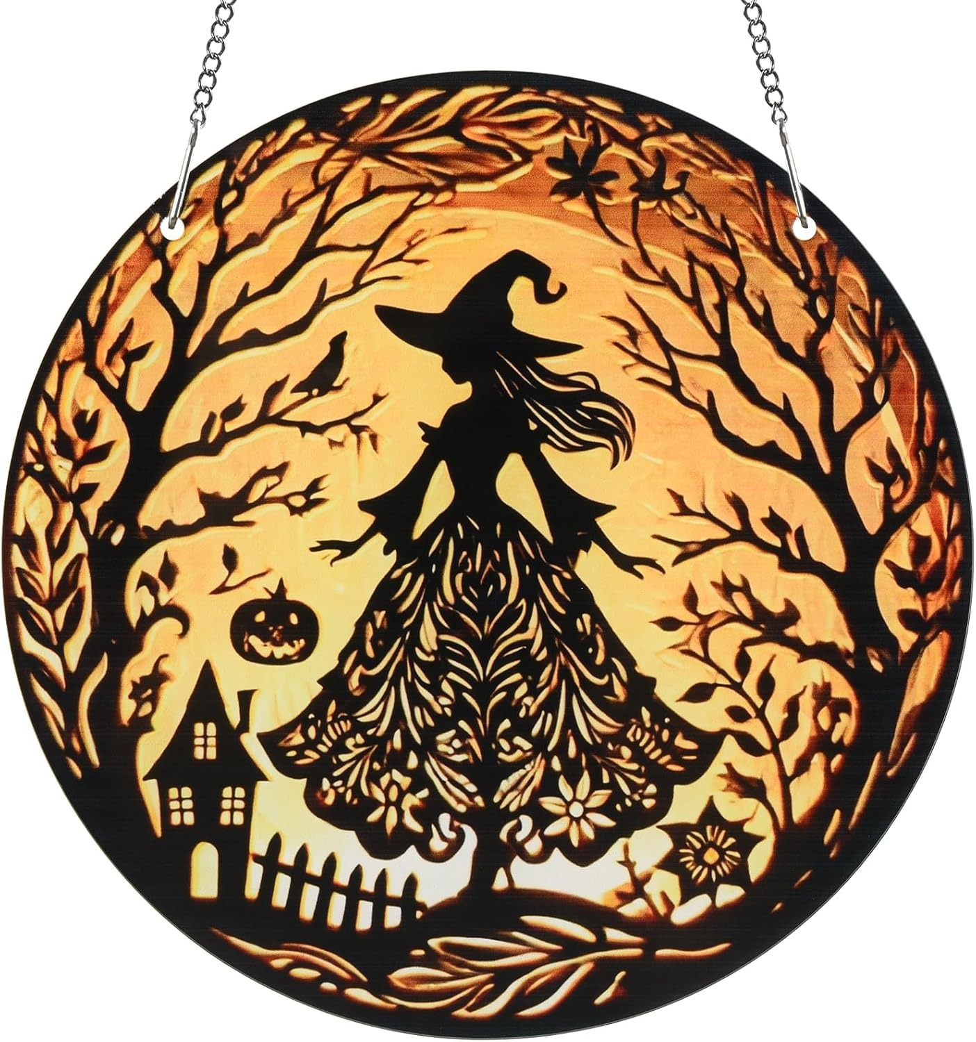 Suncatchers for Windows Hanging - Halloween Style Suncatchers Stained ...