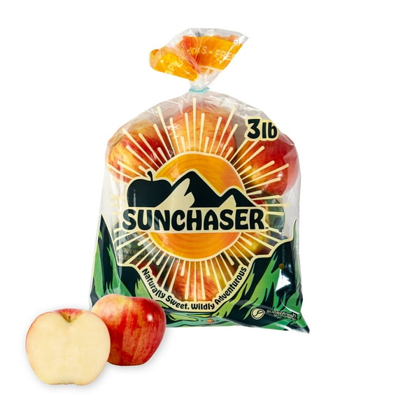 Fresh Sunchaser Apples 3lb Bag from Washington