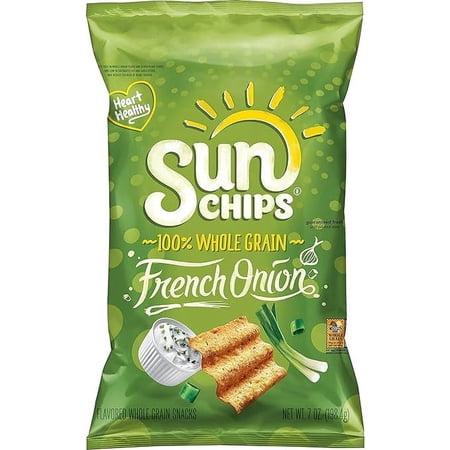 Sunchips French Onion Flavored Multigrain Snacks, 7 Oz
