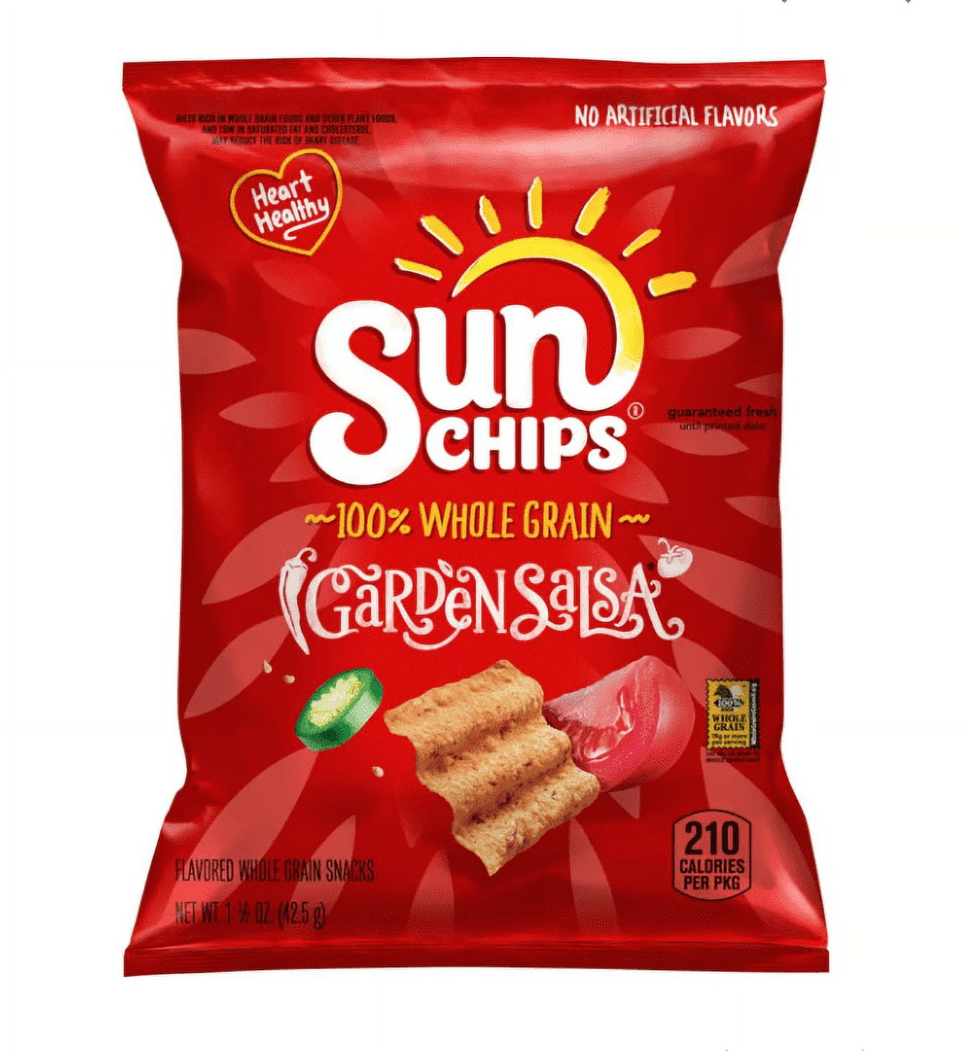 Sunchips Garden Salsa Multigrain Snack, 1.5 ounce (Pack of 8)