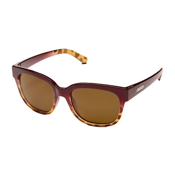 Suncloud Affect Fram Color: Raspberry Tortoise Fade, Lens Color: Polarized Brown