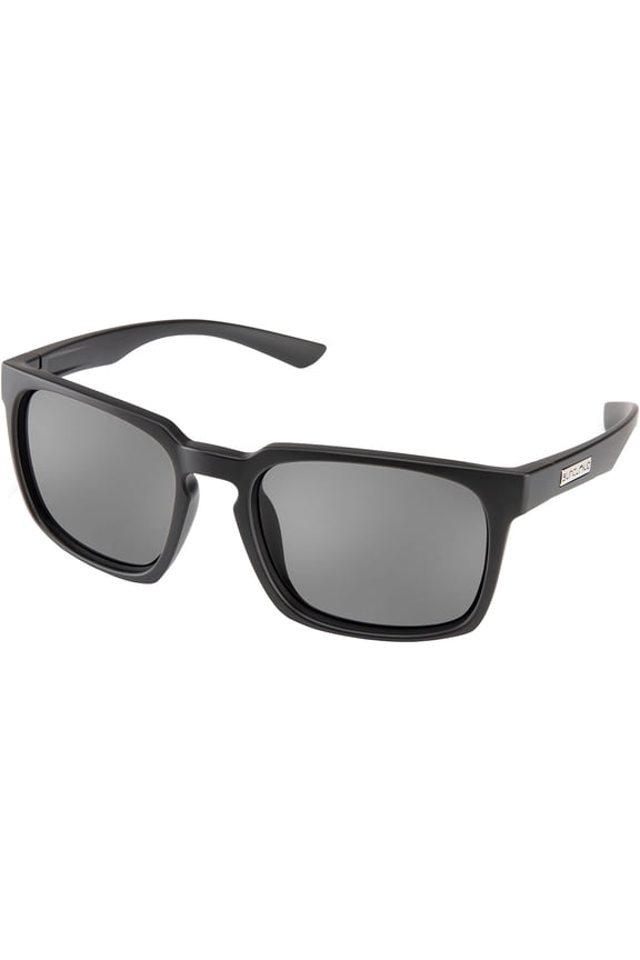 Hundo Polarized Sunglasses Medium Fit Matte Black/Gray