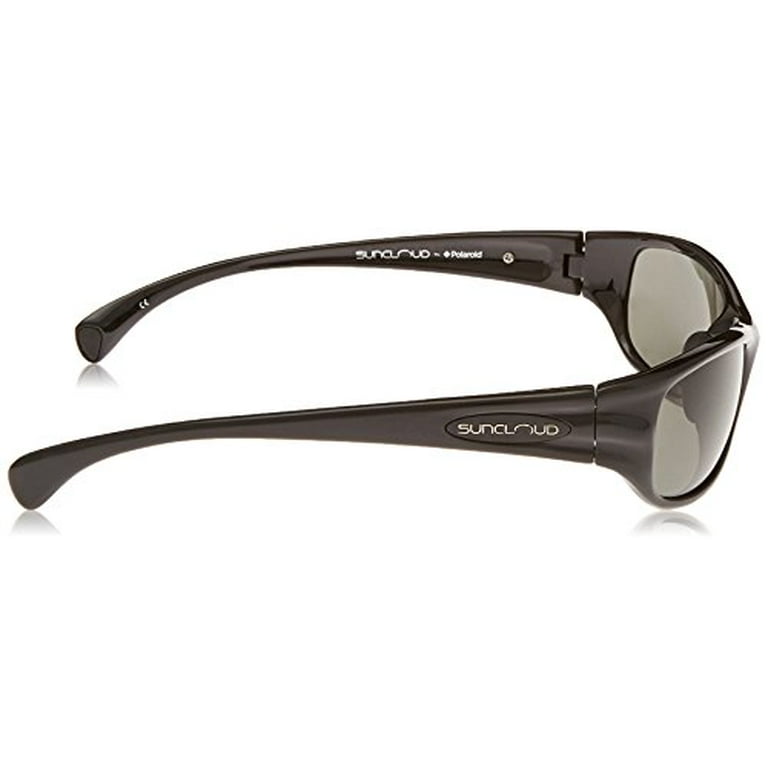 Suncloud Star Polarized Sunglasses Black Frame Gray Polycarbonate Lenses