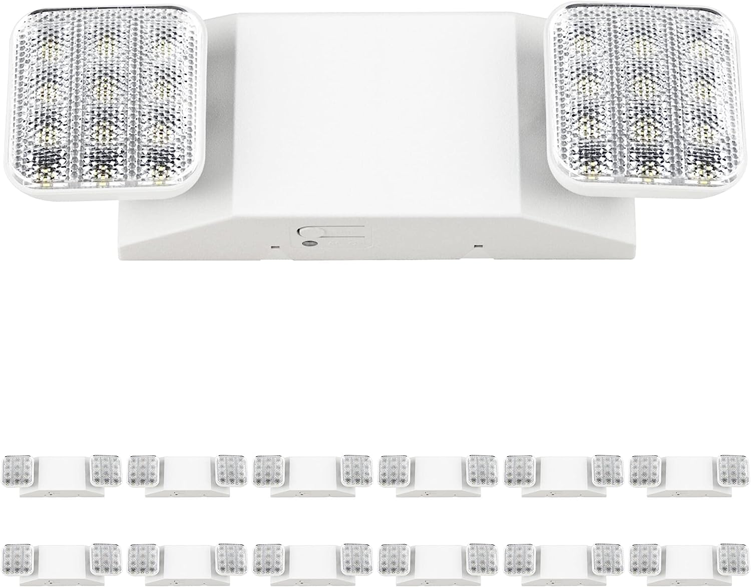 Sunco 12 Pack Emergency Lights, Commercial Emergency LED Flood Lights