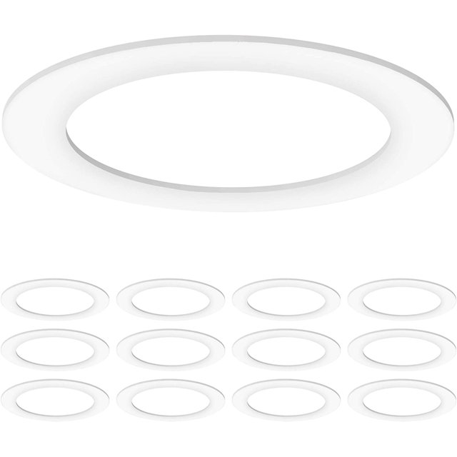 Sunco 12 Pack Goof Rings for Recessed Light Fixture Living Room Can