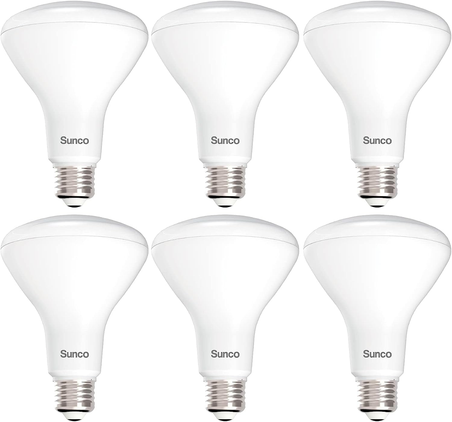 Sunco 6 Pack BR30 Light Bulbs LED Recessed Can Bulbs Indoor Flood Bulb 850 LM 11W (65W Equivalent) 5000K Daylight Dimmable E26 Base for Home Kitchen Bedroom UL.