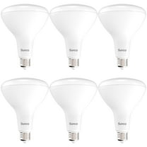Sunco 6 Pack BR40 LED Light Bulbs, Indoor Flood Lights, Recessed Can Light Bulb, 1400 LM, 17W (100W Equivalent), 5000K Daylight, Dimmable, E26 Base, For Home, Bedroom, Kitchen UL