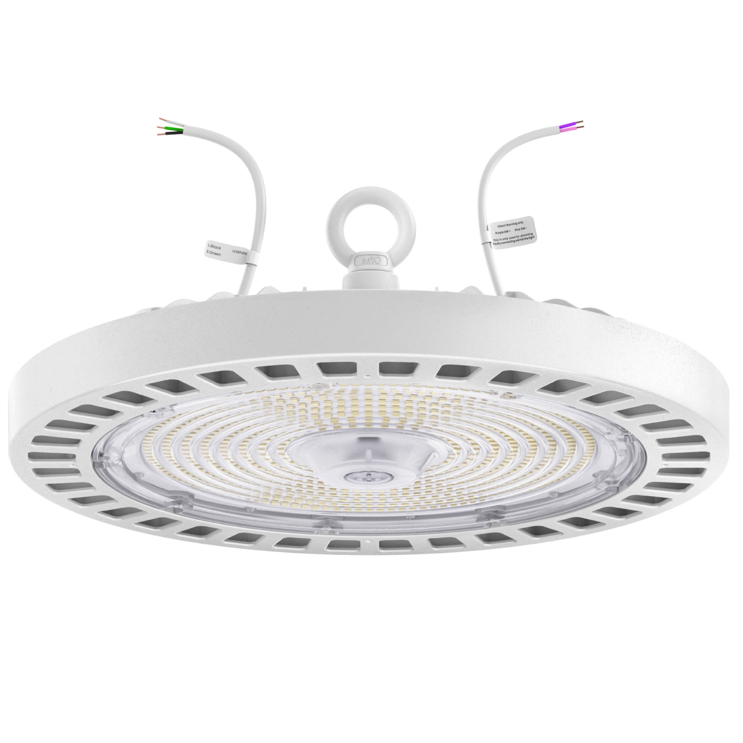 Sunco High Bay LED Shop Lights UFO, Warehouse Commercial Bay Lighting, 30000 LM, 5000K Daylight, 200W, Dimmable (0-10V), Wet Rated, Shatterproof, for Workshop, Garage, Schools UL.