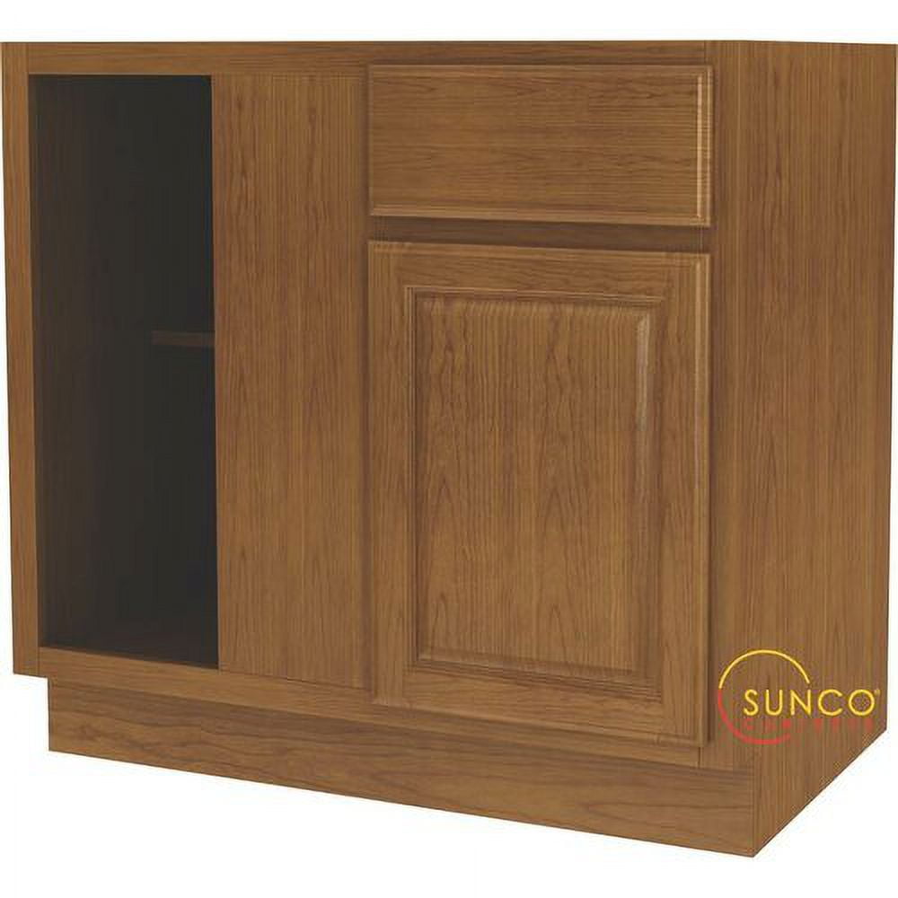 Sunco Inc. 36.58'' x 45'' Corner Kitchen Base