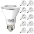 thumbnail image 1 of Sunco Lighting 10 Pack PAR20 LED Bulb, 7W=50W, Dimmable, 5000K Daylight, 470 LM, E26 Base, Indoor/Outdoor Spotlight, Waterproof - UL, 1 of 7