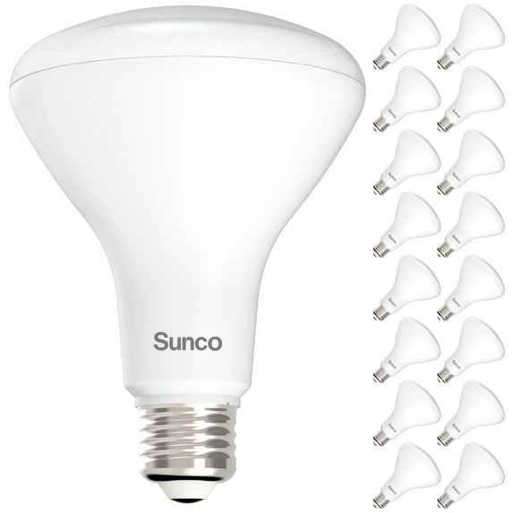 Sunco 16 Pack BR30 Light Bulbs LED, Recessed Can Light Bulbs, Indoor Flood Bulb, 850 LM, 11W (65W Equivalent), 5000K Daylight, Dimmable, E26 Base, For Home, Kitchen, Bedroom UL