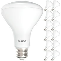 Sunco 12 Pack BR30 Light Bulbs LED, Recessed Can Light Bulbs, Indoor Flood Bulb, 850 LM, 11W (65W Equivalent), 3000K Warm White, Dimmable, E26 Base, For Home, Kitchen, Bedroom UL.