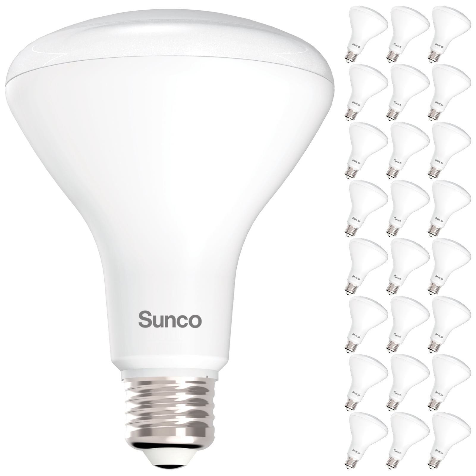 Sunco 24 Pack BR30 Light Bulbs LED, Recessed Can Light Bulbs, Indoor Flood Bulb, 850 LM, 11W (65W Equivalent), 4000K Cool White, Dimmable, E26 Base, For Home, Kitchen, Bedroom UL