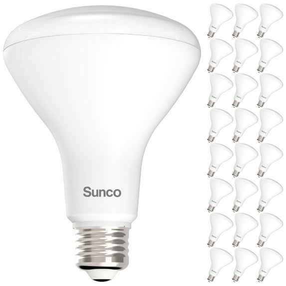 Sunco 24 Pack BR30 Light Bulbs LED, Recessed Can Light Bulbs, Indoor Flood Bulb, 850 LM, 11W (65W Equivalent), 4000K Cool White, Dimmable, E26 Base, For Home, Kitchen, Bedroom UL