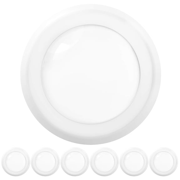 Sunco 6 Pack 6 Inch Flush Mount LED Ceiling Disk Lights, 15W=75W Dimmable