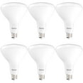 thumbnail image 1 of Sunco 6 Pack BR40 LED Light Bulbs, Indoor Flood Lights, Recessed Can Light Bulb, 1400 LM, 17W (100W Equivalent), 2700K Soft White, Dimmable, E26 Base, For Home, Bedroom, Kitchen UL, 1 of 7