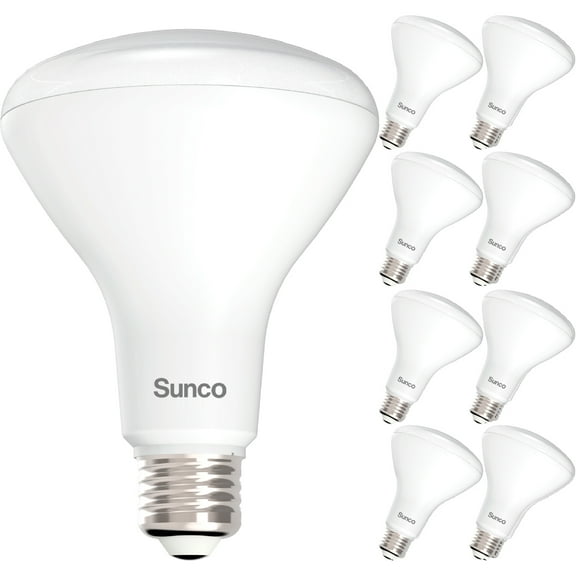 Sunco 8 Pack BR30 Light Bulbs LED, Recessed Can Light Bulbs, Indoor Flood Bulb, 850 LM, 11W (65W Equivalent), 4000K Cool White, Dimmable, E26 Base, for Home, Kitchen, Bedroom UL