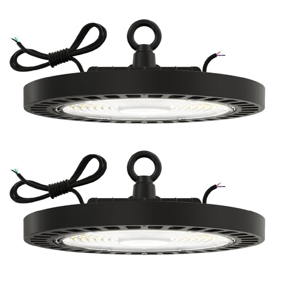 Sunco 2 Pack UFO LED High Bay Light, 150W, 6000K, 21000LM, Dimmable