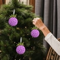 thumbnail image 1 of Suncoda 3Pcs Christmas Balls Ornaments Set, Extra Large Christmas Shatterproof Ball with Strings - Strawberry Shape Christmas Decorations for Xmas Tree, Holiday, Wedding, Party, 1 of 6