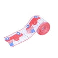 thumbnail image 1 of Suncoda 4th of July Ribbon, Patriotic Ribbon Red White Blue Ribbon, Patriotic Star Striped Wired Ribbon 4th of July Decorations for Holiday Party Gift Wrapping (5m), 1 of 2