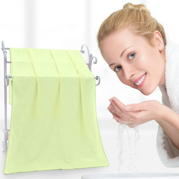 Suncoda Bath Towels, Absorbent Three Seconds Quick Dry Towel Fine Small Fibre Towel Gift Towel Portable Lightweight Every Day Use Towels for Bathroom, 13.8"x29.5"