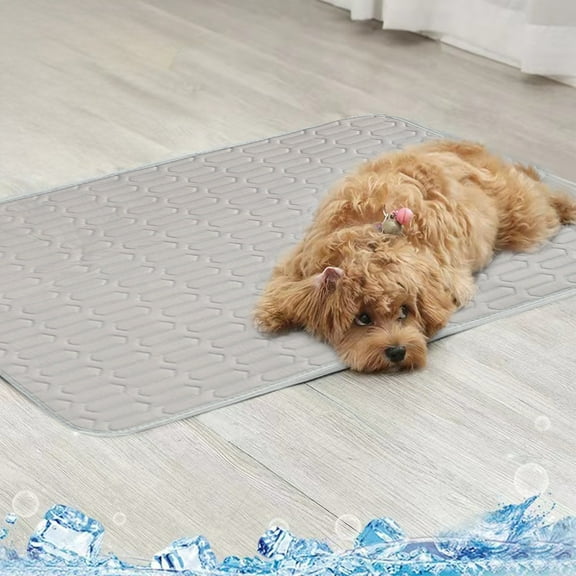 Suncoda Bathroom Rugs, Dog Cool Mat Large Self CoolPad For Dogs Sleeping Mats For Dog Self Cool Pet Blanket Outdoor Indoor Cool Mats