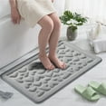 thumbnail image 1 of Suncoda Bathroom Rugs, Soft Memory Foam Bath Mat - Non Slip Absorbent Thick Bath Matt, Rubber Back Shower Rug, Toilet Mats Bath, Mats for Bathroom Floor Toilet, Door Mat Washable, 1 of 5