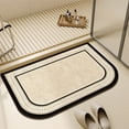 thumbnail image 1 of Suncoda Bathroom Rugs, Thickened Absorbent Floor Mat Bottom Non-slip Floor Mat Bathroom Door Soilability Quick-drying Door Mat, 1 of 8