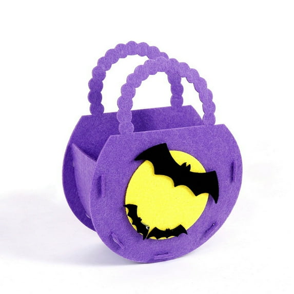 Suncoda Candy Bags, Falloween Candy Bags Halloween Handbag Non-woven Bag Ghost Children's Gift Halloween Treat Bags Halloween Props Supplies, Halloween Gifts