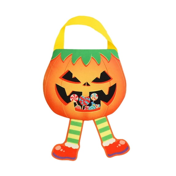 Suncoda Candy Bags, Falloween Candy Bags Halloween Handbag Non-woven Bag Ghost Children's Gift Halloween Treat Bags Halloween Props Supplies, Halloween Gifts