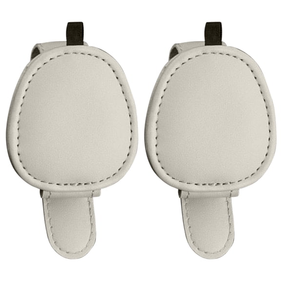 Suncoda Car Sunglass Holder Eyeglass Holder 2pc Car Sunglasses Holder,Sun Visor,Magnetic Glasses Holder,Car Card Holder,Car Glasses Holder Car Organizer