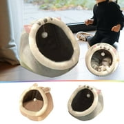 Suncoda Cat House, Small Dog House Indoor Cat House, Detachable Washable Cotton Warm Pet House Portable Indoor Pet Supplies, Halloween Gifts