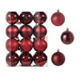 thumbnail image 1 of Suncoda Christmas Ball Ornaments Christmas Tree Ornaments Set 24PCS Christmas Tree Ornament Pendant Party Supplies Tree Hanging Ball 4cm/1.57in Thanksgiving Decorations On Clearance, 1 of 4