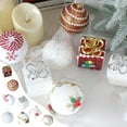 thumbnail image 1 of Suncoda Christmas Ornaments, 3Pcs Christmas Tree Ornaments with Strings, Christmas Foam Ball Decoration Supplies, Christmas Decorations for Xmas Tree, Holiday, Wedding, Party, Christmas Gifts, 1 of 7