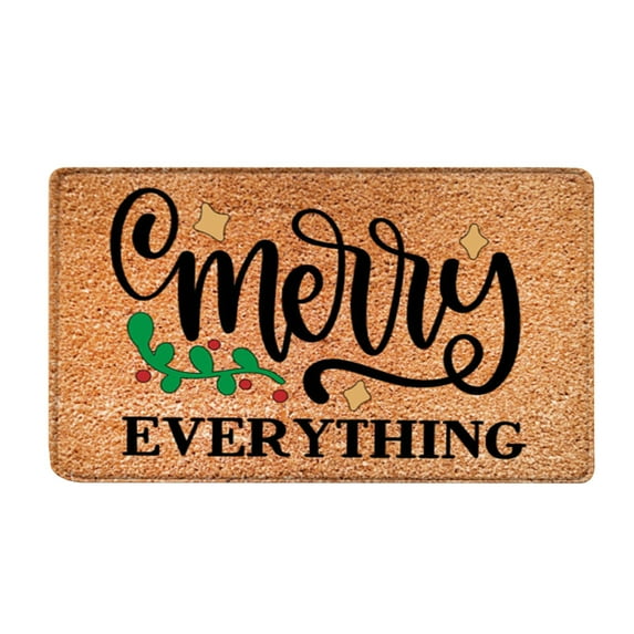 Suncoda Christmas Rug Christmas Door Mat Christmas Letter Door Mat Kitchen Mat Bedroom Living Room Carpet Floor Mat Christmas Welcome Mat Christmas Decorations Clearance On Clearance