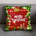 thumbnail image 1 of Suncoda Christmas Pillow Covers, Soft Plush Christmas Decorative Throw Pillowcases, Throw Pillows for Couch Xmas Tree Holiday Wedding Party, Christmas Gifts, 1 of 3
