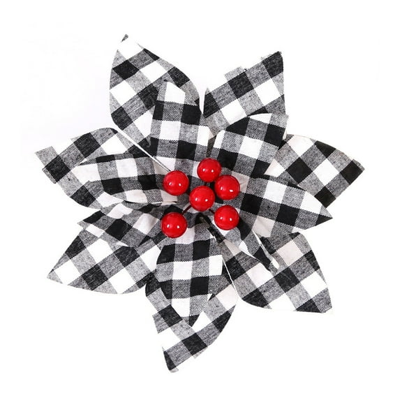 Suncoda Christmas Wreath, Christmas Tree Decoration Flowers Garland Accessories Wedding Party Home Decor, Christmas Ornament
