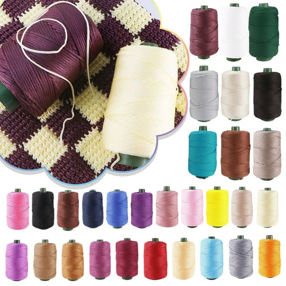 Suncoda Cotton Yarn, Multicolor Hand Knitting Yarn Crochet Yarn, Light Weight Silk Thread Composite Yarn Hand Woven Cotton Yarn for Crocheting, Sweaters, Gloves, Scarf