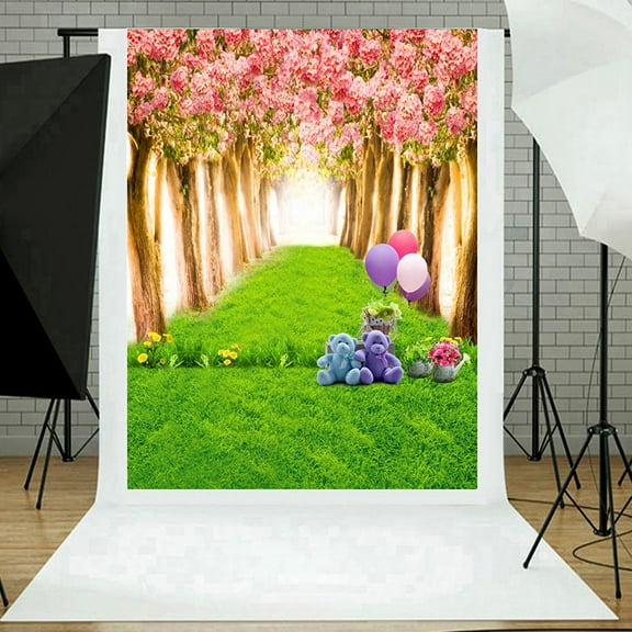 Suncoda Easter Day Theme Vinyl Photography Custom Photo Background Props Easter Decorations