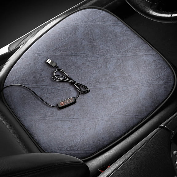Suncoda Electric Blanket Heated Shawl Heated Car Seat Cushion,12V Portable Car Heating Pad Back Massager,Heating And Ventilation Function Winter Driving Twin Heated Blanket