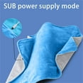 thumbnail image 1 of Suncoda Heating Blanket USB Heating Pad Electric Blanket Made Of Crystal Velvet Portable Winter Multiple Application Scenarios Heat Blanket 20x12in Machine Washable Heated Blanket Twin On Clearance, 1 of 9
