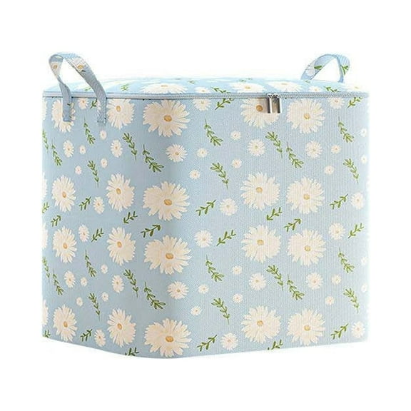 Suncoda Moving Boxes Oversized Clothes Quilts Storage Bag Wardrobe Sorting Storage Box Portable Storage Bag Zipper Cup Storage Bag Closet Organizer On Clearance