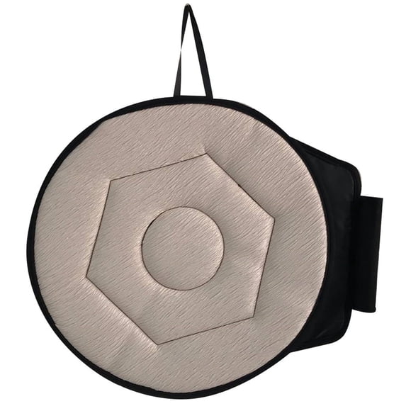 Suncoda Seat cushion, Car Seat Revolving Rotating Memory Foam Cushion Swivel Mobility Aid Chair Pad