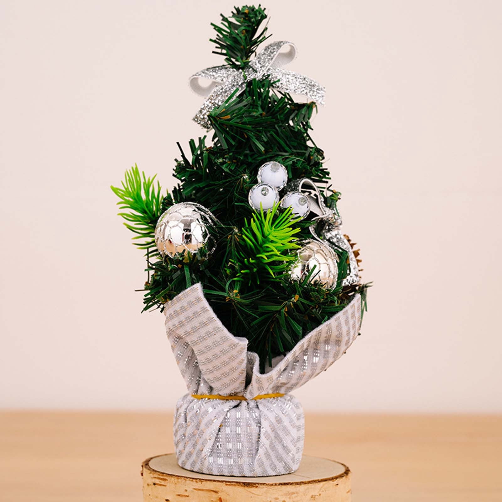 Suncoda Small Christmas Tree Table Top Christmas Tree Mini Christmas Tree Christmas Tabletop