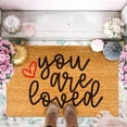 thumbnail image 1 of Suncoda Valentines Decorations Bathroom Mat Washable Rug Valentine's Day Decoration Door Mat Antislip Indoor Outdoor Front Door Bathroom Entrance Mat Carpet Carpet, 1 of 2