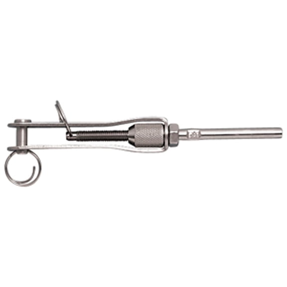 Suncor Stainless S0745-0001 Lifeline Adjuster For 5/32" Wire Rope, 316 SS