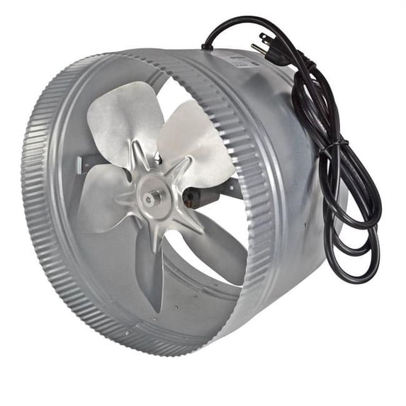 Suncourt DB212C 12 in. Duct Fan with Attached Power Cord