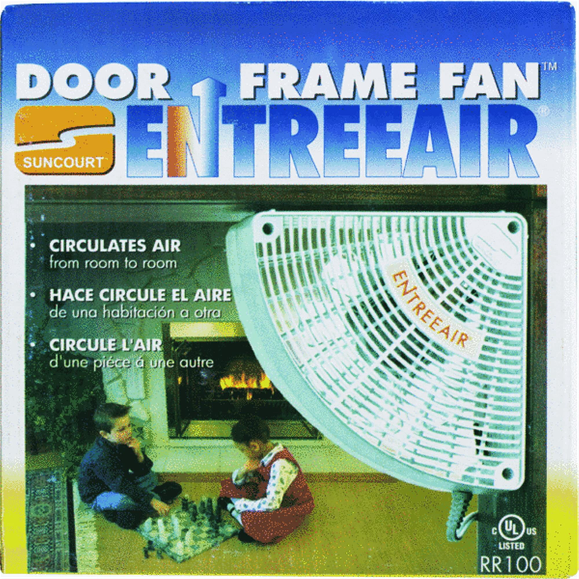 Suncourt EntreeAir Door Frame Fan — Residential Use, Standard Application